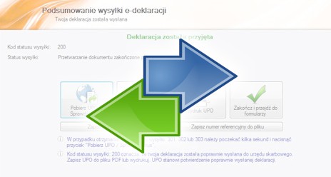 Instrukcja wysyłki elektronicznej w PIT Projekt